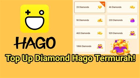 Sertifikat, penghargaan, tanda, atau dokumen yang dipajang di bukalapak ff lihat Hago Coin Termurah target pasar terbaru