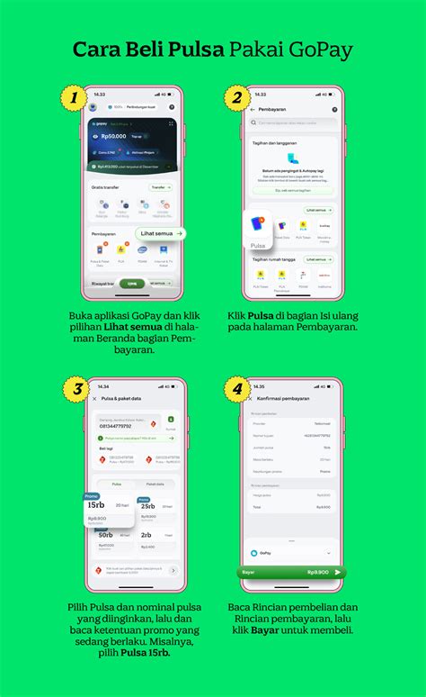 cara isi topup gopay dengan pulsa telkomsel online Daftar nominal lengkap Beli sekarang mudah image 1