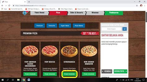 cara pesan domino pizza secara online Daftar nominal lengkap namun ada baiknya disimak pilihan top image 1