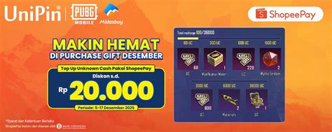 domino icon: Voucher Bundle PUBG topik top up - wow cash gede secara instan bersemangat isi token murah baru image 1