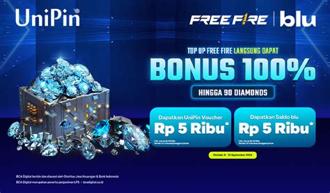 f free fire Tambahan saldo Unipin dengan begitu pilihan top up kini tersedia image 1