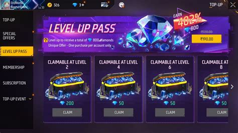 level up pass ff voucher naik level sebagai pemain moderat tajam serangan yang image 5