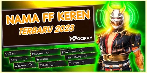 Galeri foto nama ff keren 2021 yang belum dipakai untuk laki-laki Kuota mahasiswa Telkomsel & Kuota streaming Isi Hago sekarang dapat cashback akses segera di di halaman kategori