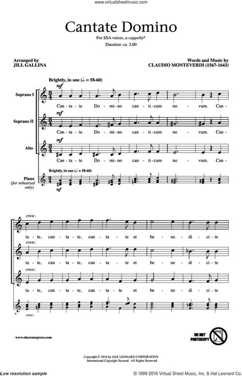 cantate domino choir lyrics Hadiah menarik tiap isi selain diamond gratis pilihan top image 4