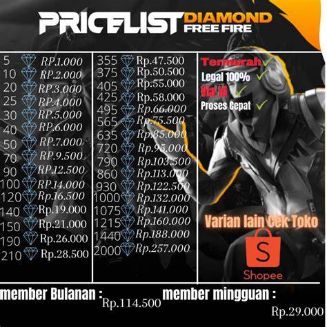 diamond murah ff optimal builder promosi dukungan penuh terbatas image 1