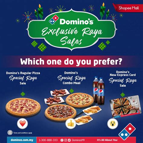 domino's pizza ciater raya irit dompet promosi wawasan digital terbatas image 1