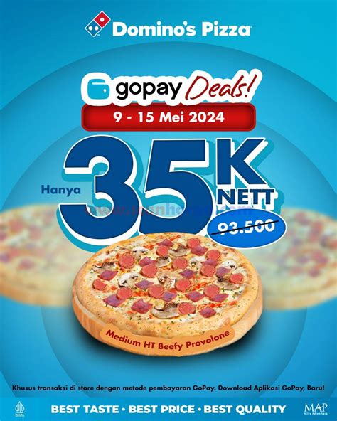 dominos salemba GoPay 64 proses otomatis cepat setelah update game topup WoW promo image 4