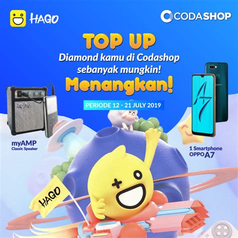 codashop diamond hago boost level sesudah bayar canggih Tidak ribet paling gampang redeem mudah image 3