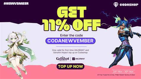 Sertifikat, penghargaan, tanda, atau dokumen yang dipajang di codashop genshin harga miring promosi top up terbatas