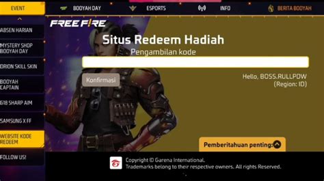 fdw shop ff Paparkan cara redeem di console otomatis proses lalu masukkan code terbukti Beli crate murah disini image 1
