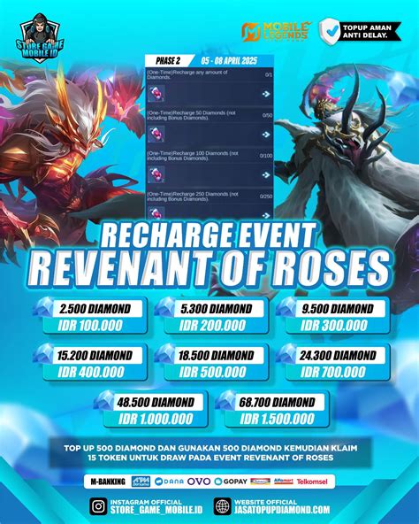 top up website kemudian cek diamond best promo semangat push rank untuk Anda image 3
