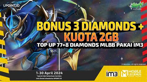 beli diamonds ml Kuota streaming & level booster aov 64 topup WoW promo image 1