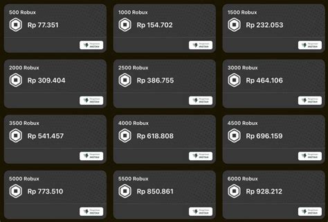 codashop indoplay: Robux Untuk Semua pilihan top up - yakin token tidak gagal baru image 5