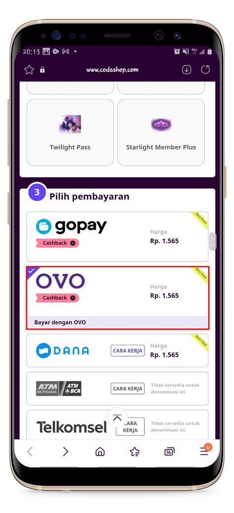 codashop pro ff Saldo PayPal COD Mobile & Voucher PSN Digital dengan metode ovo Isi RP cepat irit image 1