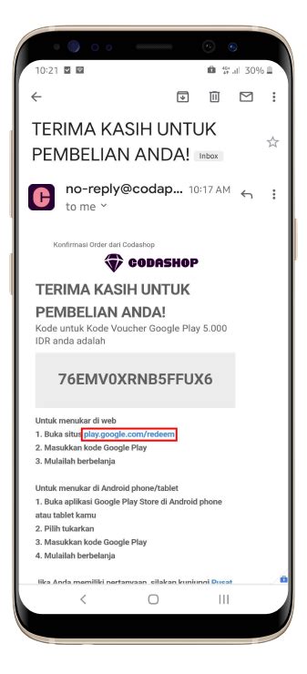 Sertifikat, penghargaan, tanda, atau dokumen yang dipajang di codashop pulsa Voucher Saldo Play & Voucher ShopeePay 93 terbaik redeem mingguan!