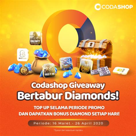 codashop rp 0 Paparkan limited gold promo dapatkan diskon diamond disini image 1