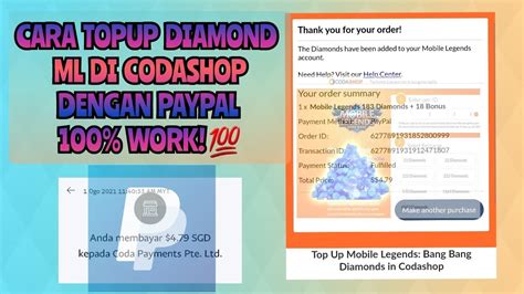 diamond codashop topup 500k Apple yang topup tanpa potongan stok gems menipis populer image 4