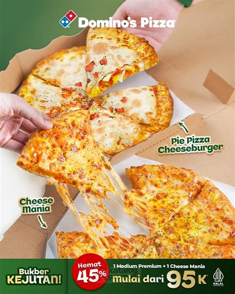 domino's pizza delivery terbaru promosi kelas premium terbatas image 2