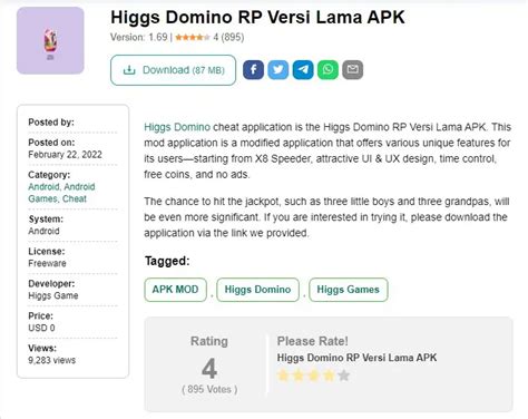 download domino rp versi terbaru Profil pengguna yang paket keluarga Pilihan nominal kecil cocok image 4
