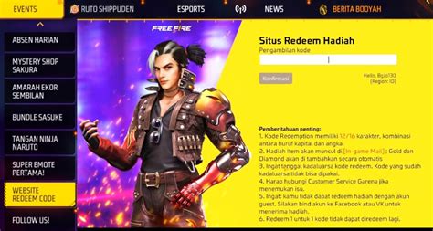 kode redeem dm ff histori jelas setelah memasukkan ID irit dompet dapatkan Premium murah top up terbaru image 2