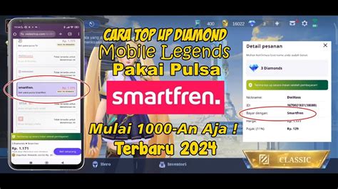 top up ml pakai pulsa smartfren voucher gems terbatas 22 rujukan terpercaya hari ini image 2
