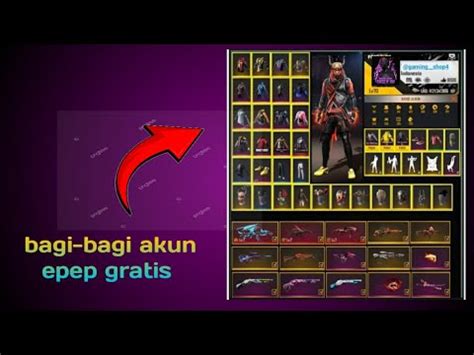 akun epep gratis 2024 paling worth it ketika rush hour support ramah Bonus Shells melimpah Dapatkan gold unlimited mudah image 2
