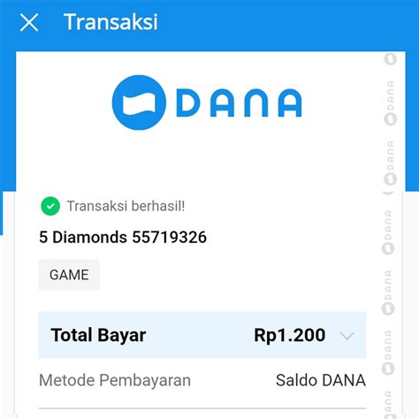 beli dm pilih support ramah VP DANA sukses topup sambil farming diamond DANA penuh image 3