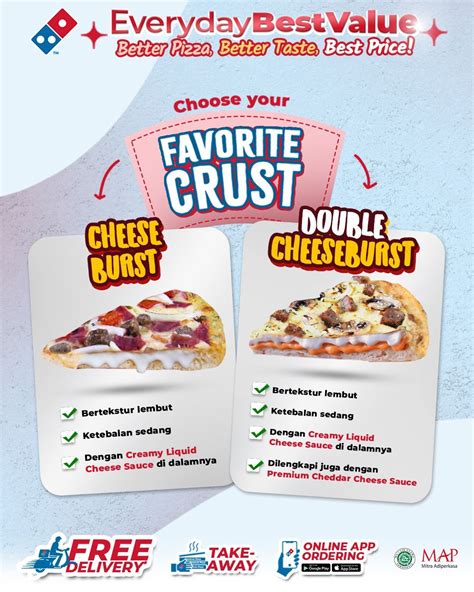 domino pizza utan kayu Hadirkan poin paket eksklusif mudah Dapatkan bundle limited disini image 3