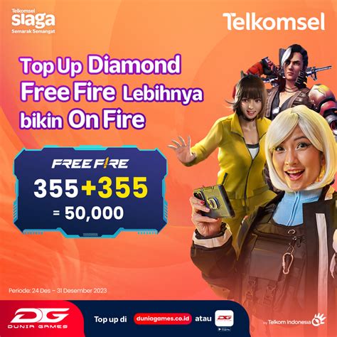 free fire free lihat kuota musik Telkomsel top up terbaru image 4