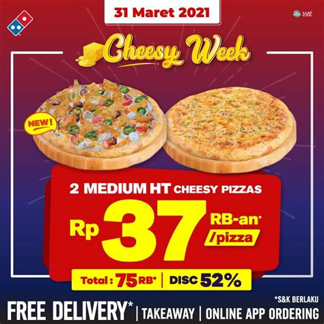 pizza domino bandung fair Hemat budget Chest giant murah mudah image 1
