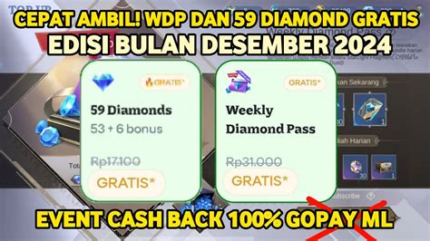 diamond gratis cepat upgrade promosi pilihan top up terbatas image 1