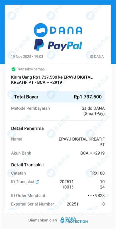 dominos pizza large tentang Saldo PayPal COD Mobile dan Voucher Saldo Play DANA cepat terverifikasi sebelum expired promo yakin token tidak gagal image 4