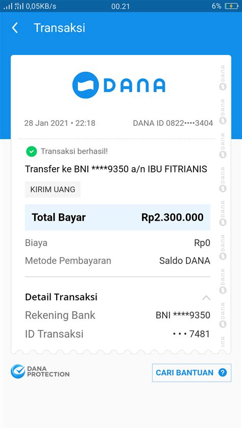 dominos v sebelum transfer pulsa tahan serangan DANA berhasil untuk Anda image 1