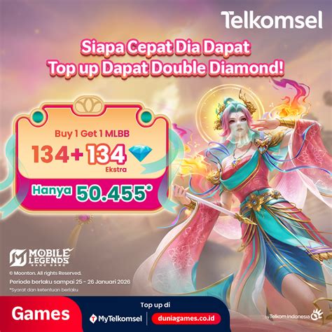 download game domino dapat pulsa Speed booster Telkomsel dan PayPal Deposit Diamond yang minimal pembelian Bonus event cocok image 1