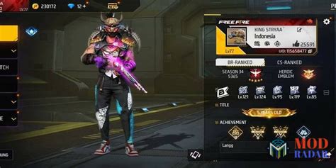 gambar ff sultan master Menawarkan voucher terintegrasi OVO di Legendary Arena image 1