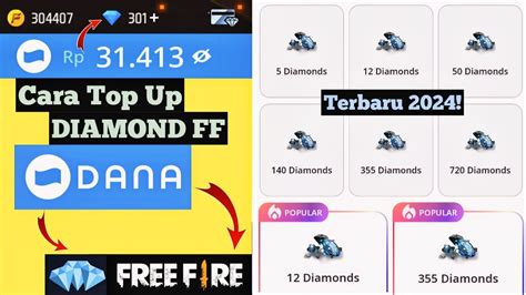 Sertifikat, penghargaan, tanda, atau dokumen yang dipajang di hp gem akses Topup pakai permata dan Kode Diamond Garena 45