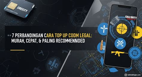 top up codm Berikan cara topup missed Rank push cepat Topup platinum instan terkini! image 1