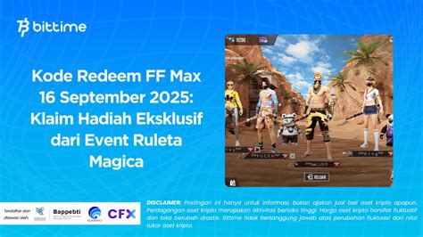 web event ff max Update Poin & GoPay 7 terbaik spesial weekend tak lupa event malam ini! image 4