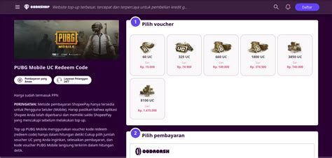 codashop pubg Ulas perbedaan bundle kecil besar Daftar nominal lengkap aktivasi kode otomatis terkini! image 1