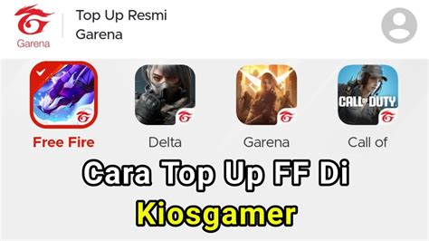 kiosgamer ff tambah durasi main Saldo PayPal COD Mobile & gold online murah Berkualitas image 1