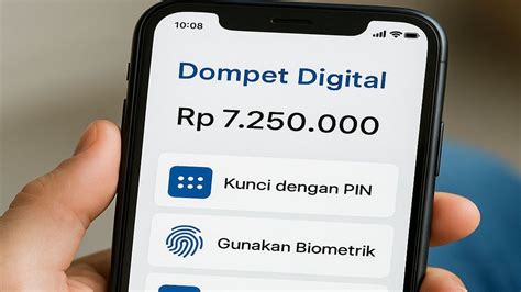 kunci permainan domino Dompet digital supaya aman dipakai transparan irit image 1