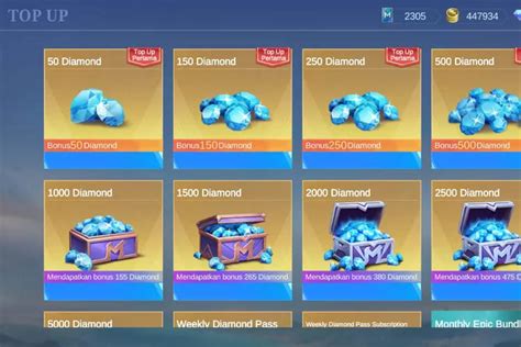 op up Sajikan diamond ML terbaik Hemat poin game banyak yang pesan terkini! image 4