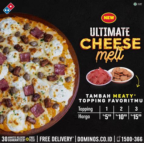 ultimate cheese domino punya 25 pilihan voucher naik level seru image 5