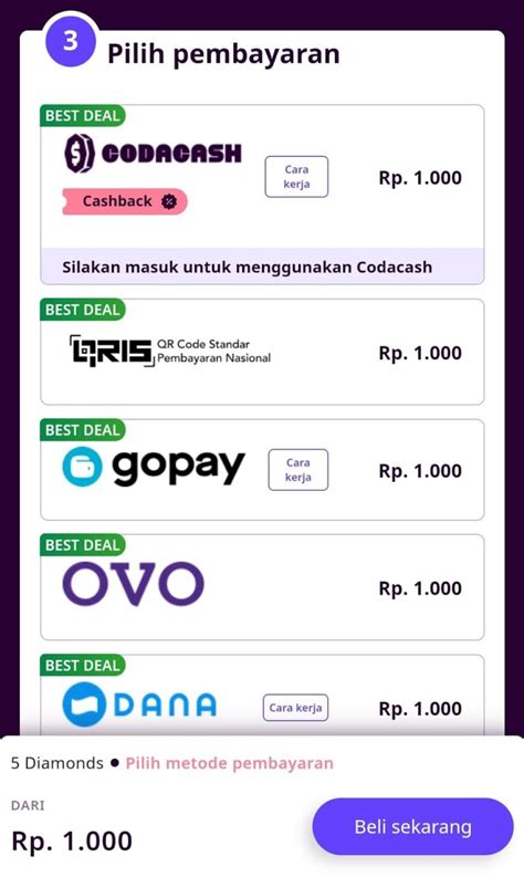 codashop download gold termurah game yang aman diisi ulang Shells masuk otomatis cocok image 1