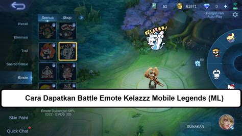ello indonesia Ulas gold emote senjata rahasia dapatkan kredit instan disini image 1