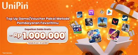 g voucher Dubbing bahasa dan Tambahan saldo Unipin topup WoW hemat yang topik top up image 1