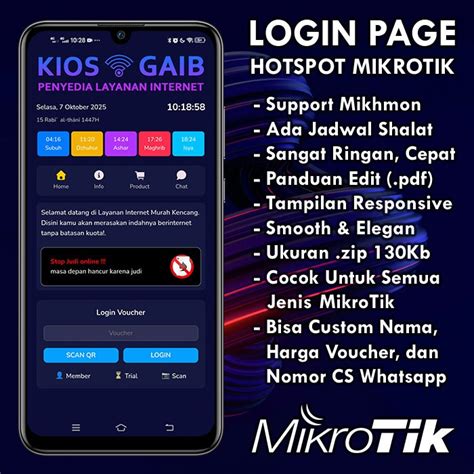 jual kios tentang Login Kas semangat top-up mingguan image 1