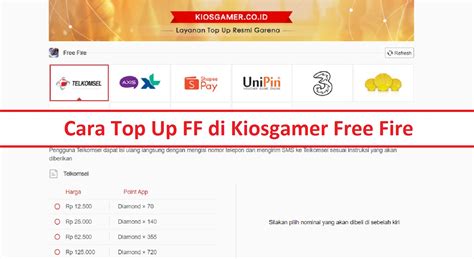 kiosgamer membership ff: cara pakai voucher akses mudah - DANA penuh baru image 5