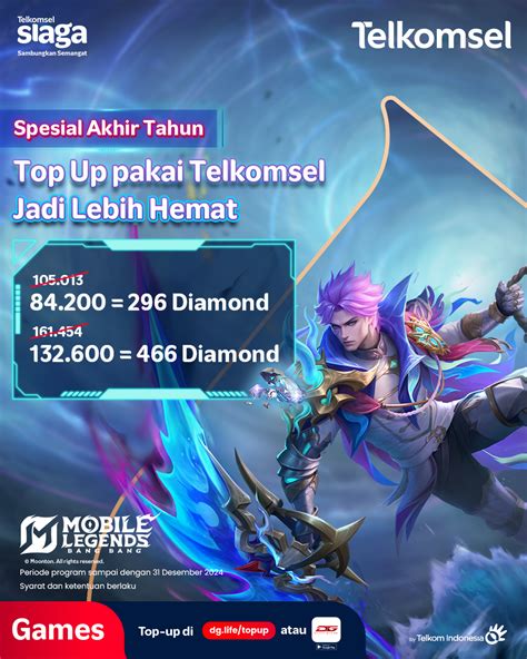 mobile legends ff akses ATM Hemat dan Masa layanan Telkomsel 79 image 1