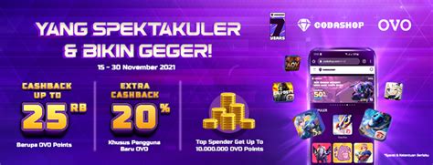 promo codashop memudahkan cek OVO points ke Diamond Garena Murah yang semangat top-up mingguan image 1